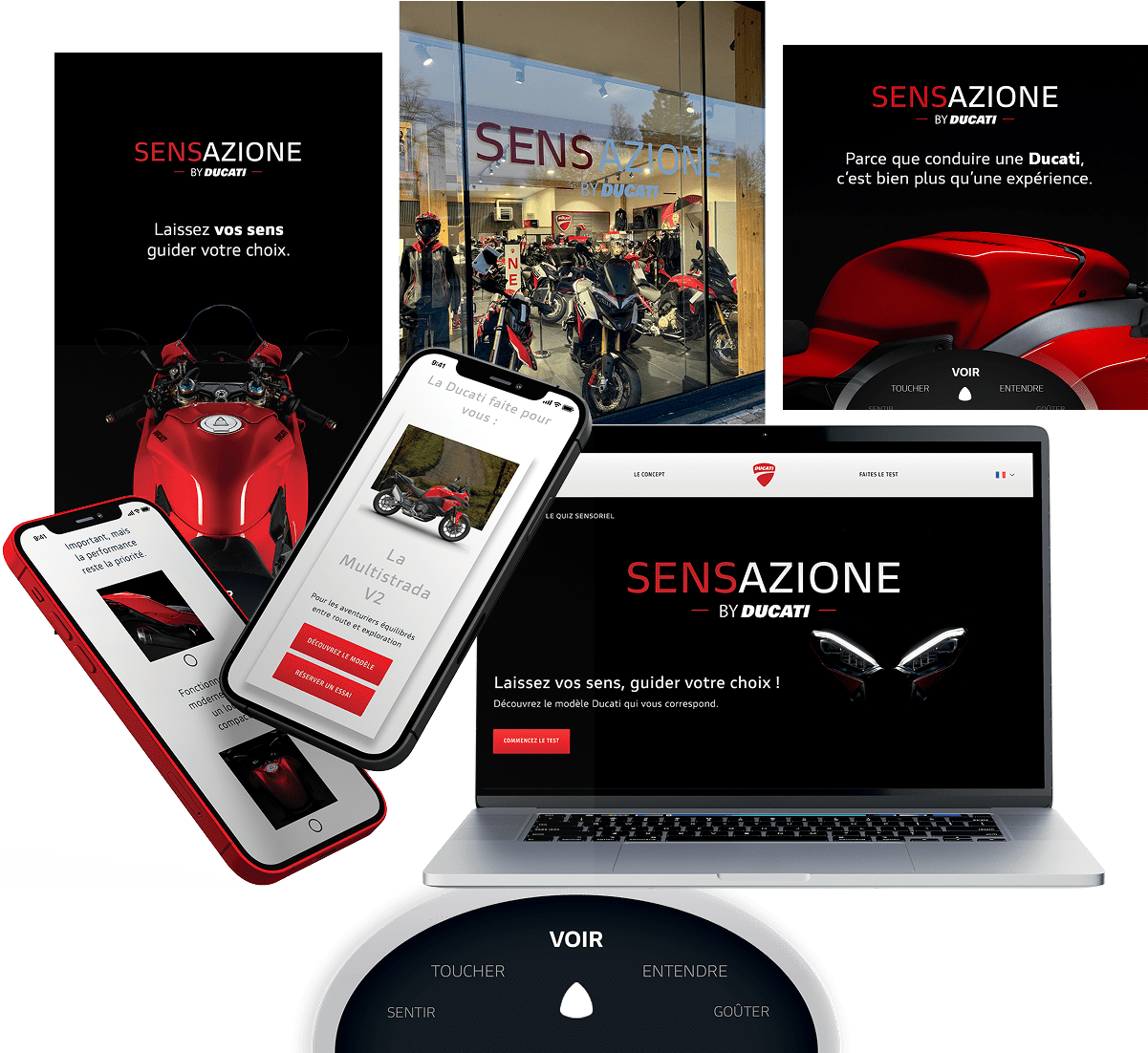 Projet Ducati Sensazione par Brillant